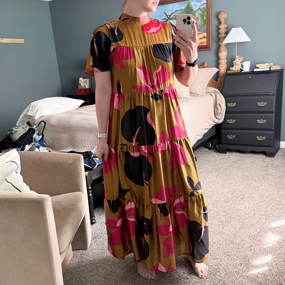 Corey Lynn Calter Multicolor Floral Maxi Dress - Picture 1 of 6